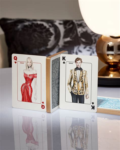 Versace Playing Cards, Set of 2 